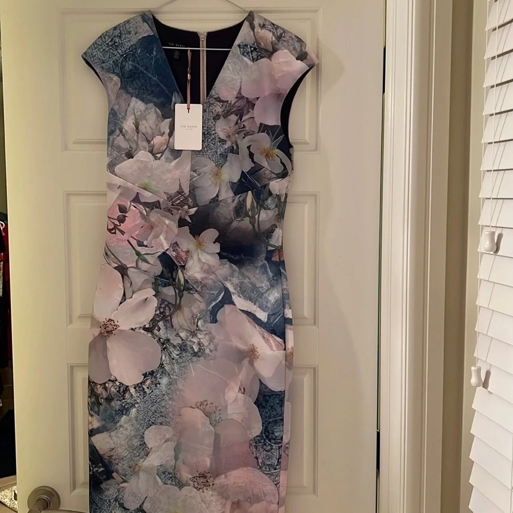 COPY - Ted Baker BodyCon Dress size 3 - Picture 2 of 10
